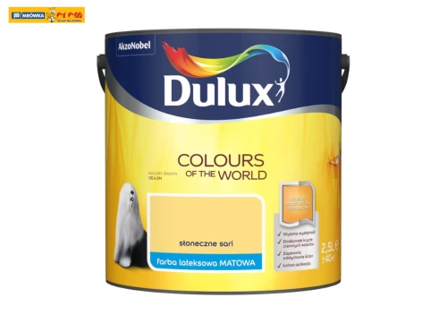 Farba do wnętrz Kolory Świata Słoneczne Sari 2,5L Dulux