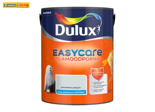Farba lateksowa do wnętrz plamoodporna Easycare Szlachetna Platyna 5L DULUX