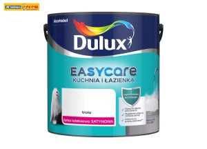 Farba hydrofobowa lateksowa Easycare Kuchnia i Łazienka Biała 2,5L satyna DULUX