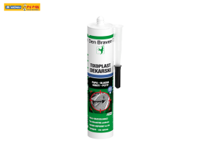 Uszczelniacz klej dekarski Tixoplast czarny 280 ml Den Braven