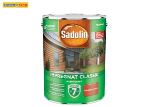Impregnat Ochronno-Dekoracyjny Hybrydowy Classic Szwedzka Czerwień 4,5L SADOLIN