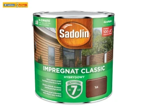 Impregnat Ochronno-Dekoracyjny Hybrydowy Classic Tek 2,5L SADOLIN