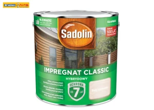 Impregnat Ochronno-Dekoracyjny Hybrydowy Classic Biały Kremowy 2,5L SADOLIN