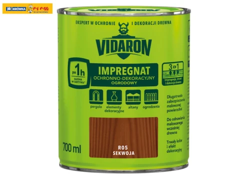 Impregnat Ochronno-Dekoracyjny Ogrodowy Sekwoja R05 0,7L VIDARON