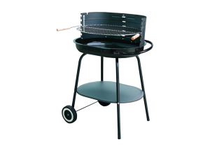 Grill owalny 60x42 cm z kółkami Grill&Party