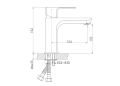 Bateria umywalkowa NYKS Chrom BU-28-001 Invena