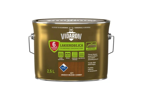 Lakierobejca Orzech Włoski Ciemny L21 2,5 L Vidaron