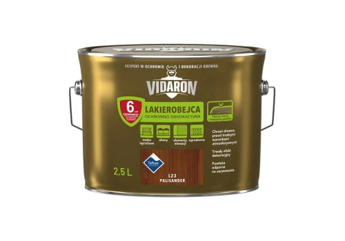 Lakierobejca Ochronno-Dekoracyjna Palisander L23 2,5L Vidaron