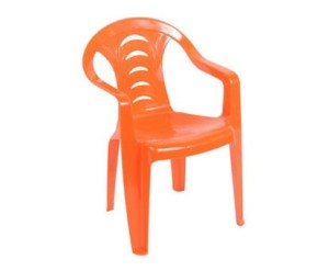 Krzesełko ogrodowe dla dzieci Tola pomarańczowy Ołer