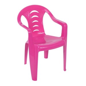 Krzesełko ogrodowe dla dzieci Tola różowe Ołer