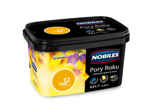 Farba lateksowa do wnętrz Pory Roku Lato Miodowe 12 2,5L NOBILES