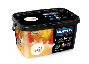 Farba lateksowa do wnętrz Pory Roku Jesień Lniana 25 2,5L NOBILES