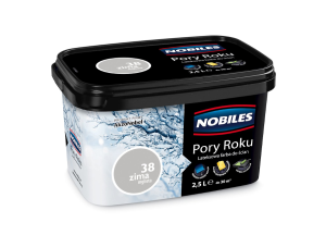 Farba lateksowa do wnętrz Pory Roku Zima Mglista 38 2,5L NOBILES