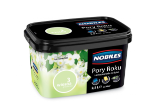 Farba lateksowa do wnętrz Pory Roku Wiosna Groszkowa 3 2,5L NOBILES