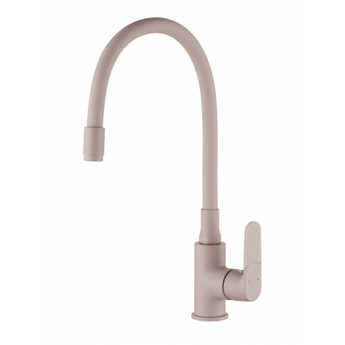 Bateria zlewozmywakowa Joga Plus z elastyczną wylewką beżowa BZ-32-P03 Invena