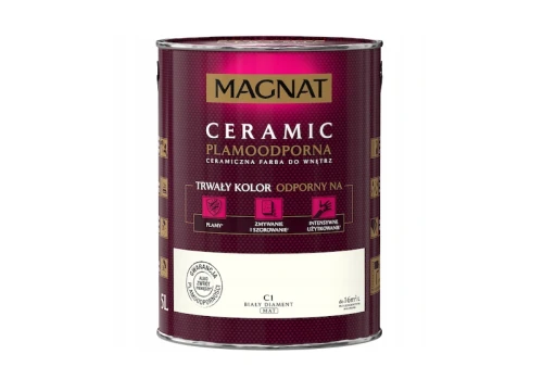 Farba do wnętrz Ceramic Biały Diament C1 5L Magnat