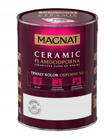 Farba do wnętrz Ceramic Szary Piryt C29 5L MAGNAT