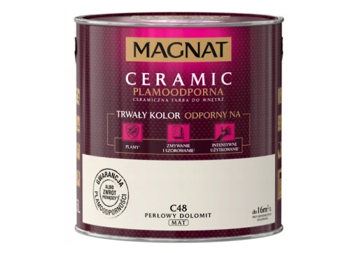 Farba do wnętrz Ceramic Perłowy Dolomit C48 5L MAGNAT