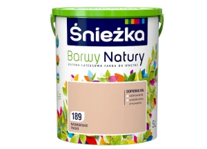 Farba do wnętrz Barwy Natury nadmorskie piaski 189 5 l Śnieżka