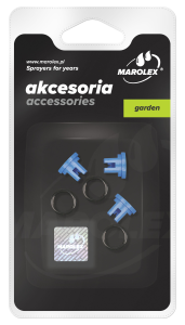 Zestaw 3 dysz płaskostrumieniowych Marolex