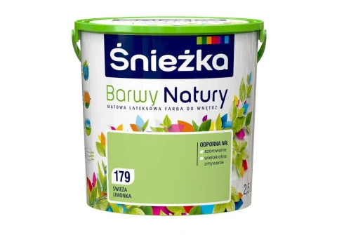 Farba do wnętrz Barwy Natury świeża limonka 179 2,5 l Śnieżka.png