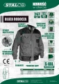 Bluza robocza rozmiar L Basic Line S-47878 STALCO
