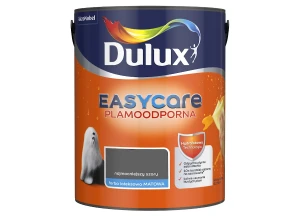 Farba lateksowa do wnętrz plamoodporna Easycare Najmocniejszy Szary 5L DULUX