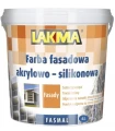 Farba fasadowa akrylowo-silikonowa Fasmal Brązowy Ciemny 4L LAKMA