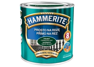Farba do metalu Prosto na Rdzę Półmat Ciemnozielony 0,7L HAMMERITE