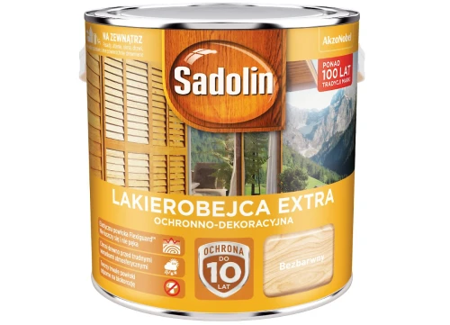 Lakierobejca Ochronno-Dekoracyjna Extra Bezbarwny 2,5L SADOLIN