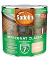 Impregnat ochronno-dekoracyjny Hybrydowy Classic Bezbarwny 2,5L Sadolin