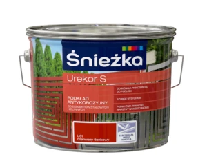 Farba podkładowa antykorozyjna Urekor S Czerwony 2,5L ŚNIEŻKA