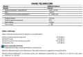 Szlifierka kątowa VSK732 Vander 5907377564164 Dane techniczne