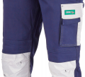 Spodnie robocze ogrodniczki Industry Line Premium granatowe rozmiar LS S-42117 Stalco