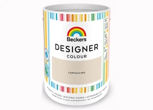Farba lateksowa do wnętrz Designer Colour Cappuccino 5L Beckers