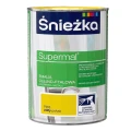 Farba emaliowa olejno-ftalowa Supermal połysk żółty F565 0,8L Śnieżka