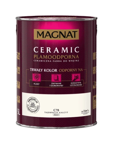 Farba do wnętrz Ceramic Tajemniczy Kalcyt C78 5L Magnat