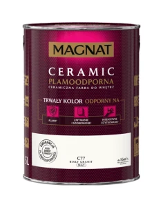 Farba do wnętrz Ceramic Biały Granit C77 5L Magnat