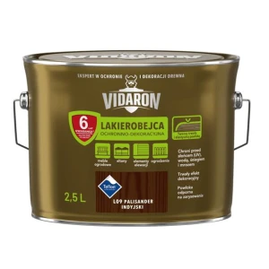 Lakierobejca ochronno-dekoracyjna palisander indyjski 2,5 l Vidaron