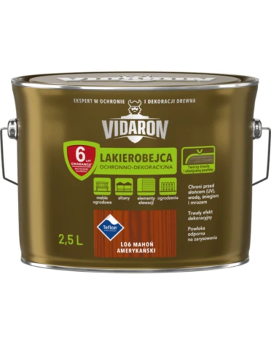 Lakierobejca mahoń amerykański 2,5 l Vidaron