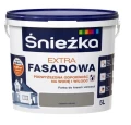 Farba fasadowa extra szary ciemny 5 l Śnieżka