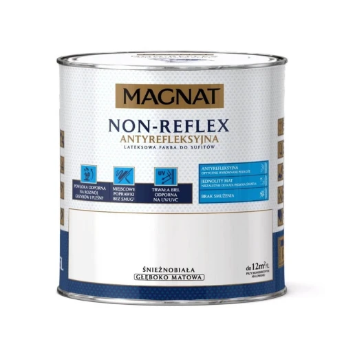 Farba lateksowa non-reflex 2,5 l Magnat
