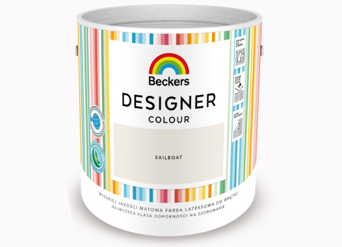 Farba lateksowa do wnętrz Designer Colour Sailboat 5L Beckers