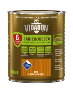 Lakierobejca do drewna orzech włoski 0,75 l Vidaron