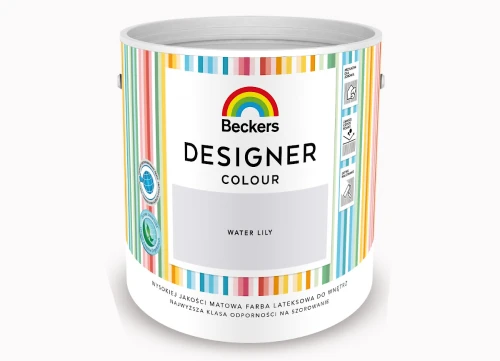 Farba lateksowa do wnętrz Designer Colour Water Lily 5L BECKERS
