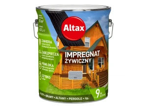 Impregnat do drewna żywiczny szary 4,5 L Altax
