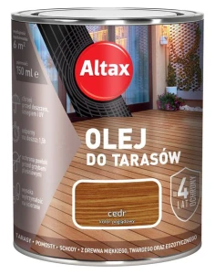 Olej do tarasu 0,75 l cedr Altax
