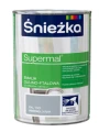 Farba Emaliowa Olejno-Ftalowa Supermal Połysk Stalowy RAL 7001 0,8L ŚNIEŻKA