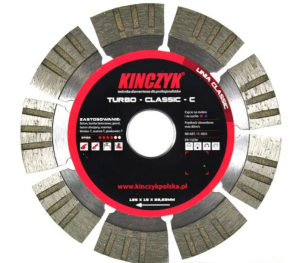 Tarcza diamentowa Turbo Classic C 125 mm Kinczyk