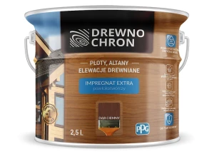 Impregnat do drewna powłokotwórczy Extra Dąb Ciemny 2,5 l Drewnochron